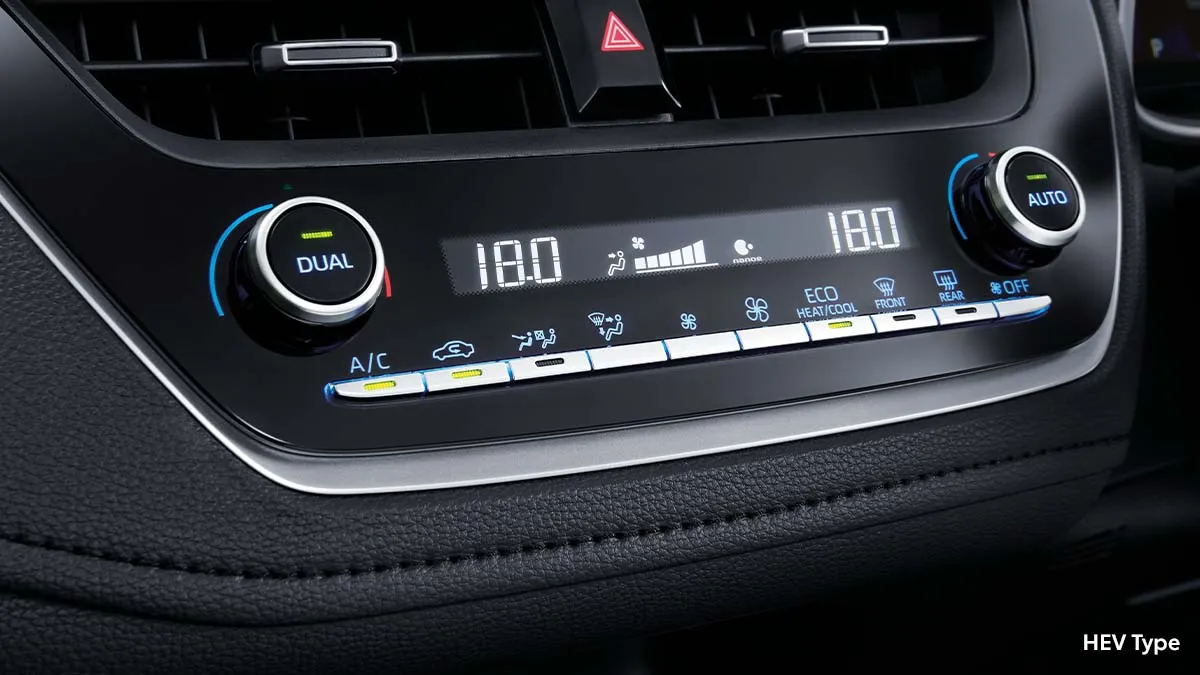 Dual Zone Auto AC