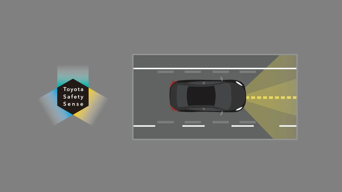 Toyota Safety Sense - Lane Tracing Assist