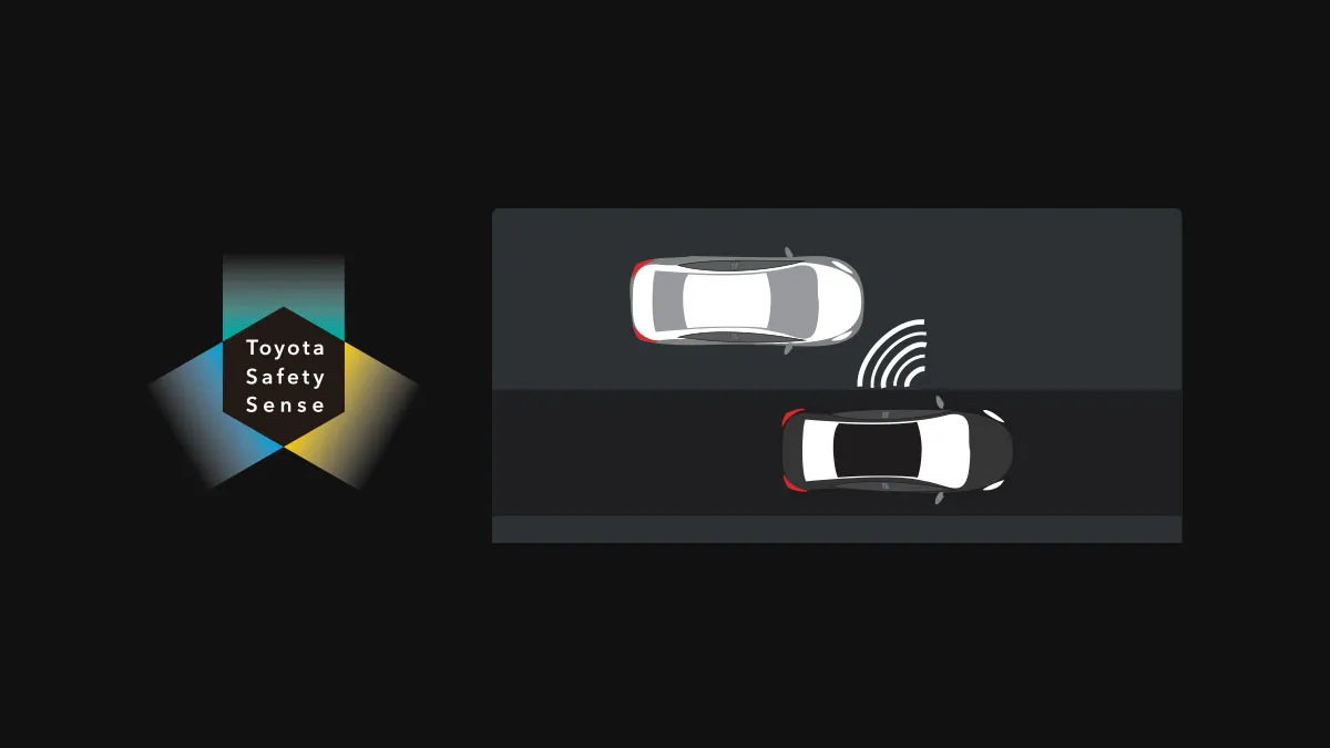 Toyota Safety Sense 2.0 - Blind Spot Monitor (BSM)
