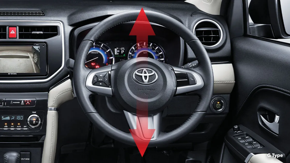 Comfortable Tilt Steering