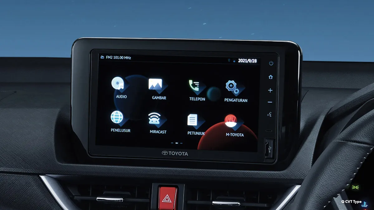 New Integrated 9" Head Unit (All Type) with Advanced Smartphone Connectivity (Q Type)