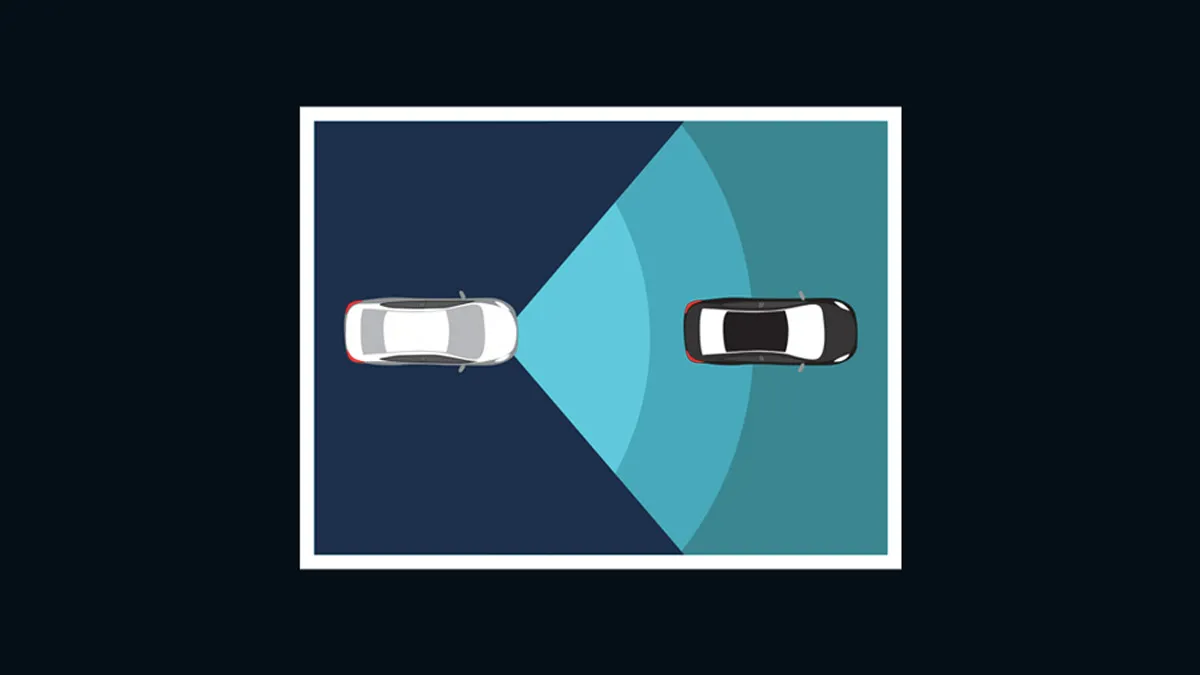 Pre-Collision Warning and Pre-Collision Braking (Q CVT TSS Type)