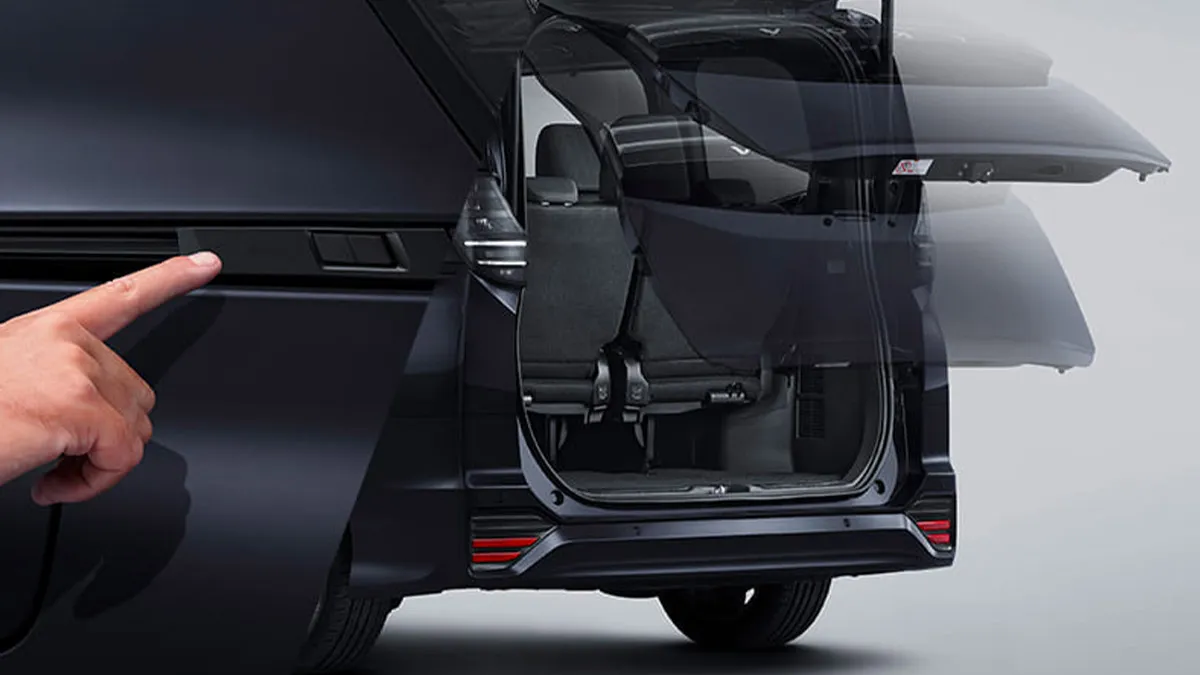 New Dashing Power Back Door With Side Button