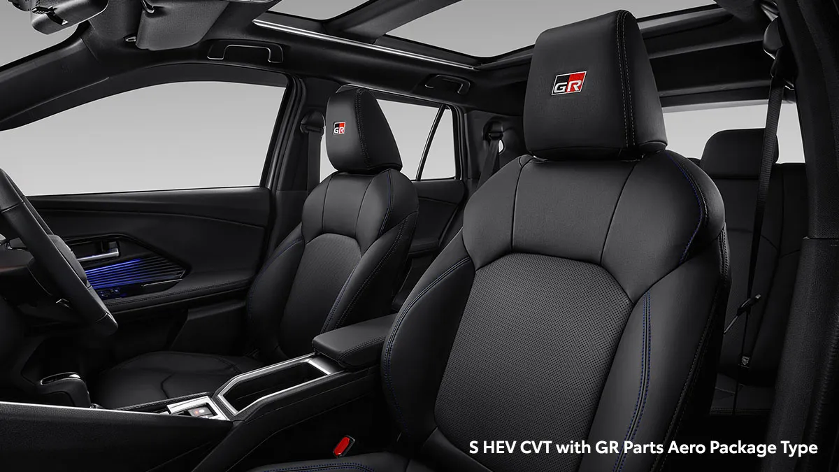 Deluxe Leather Seat (All S Type) with GR Logo (All GR Parts Aero Package Type)